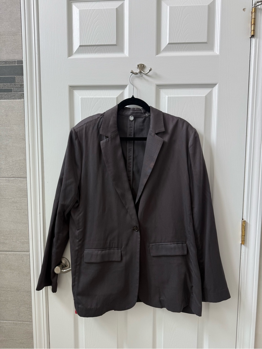 Margaret O’Leary Classic  Dark Gray Blazer L